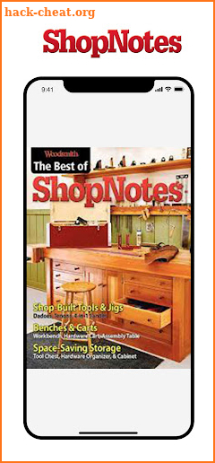 ShopNotes Magazine screenshot
