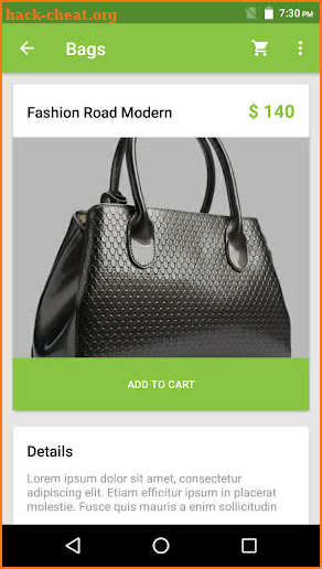 Shopper App - Material UI Temp screenshot