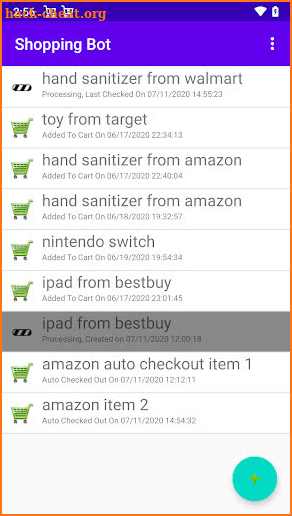 Shopping Bot screenshot