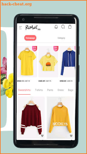 Shopping For ROMWE online shop Women's screenshot