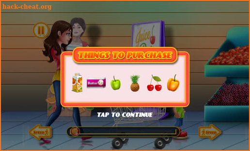 Shopping Game Kids Supermarket - Shopping List screenshot