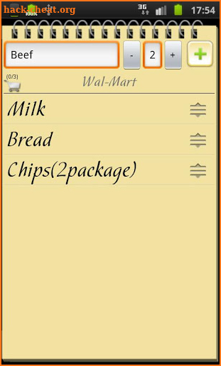 Shopping List+ screenshot
