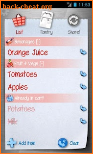 Shopping List - ListOn screenshot