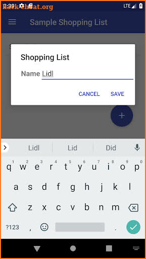 Shopping List Pro screenshot