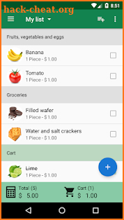 Shopping List - SoftList screenshot