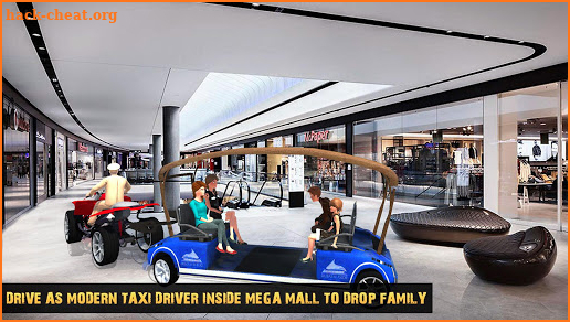 Shopping Mall ATV Quad Bike Radio Taxi Games screenshot