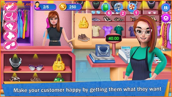 Shopping Mall Cashier & Cash Register screenshot