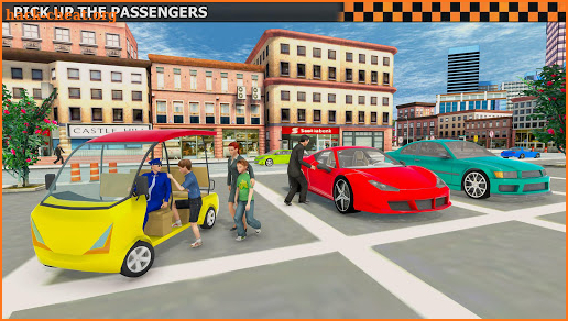 Shopping Mall Driver: Taxi Simulator screenshot