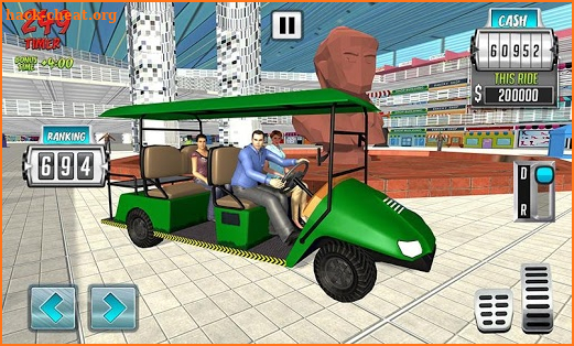 Shopping Mall Easy Taxi Driver Car Simulator Games screenshot