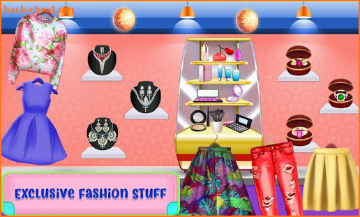 Shopping Mall For Rich Girls Supermarket Cashier screenshot