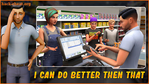 Shopping Mall Girl Cashier- Cash Register Games 3D screenshot