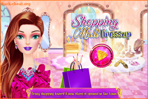 Shopping Mall Rich Girl Dressup - Color by Number screenshot