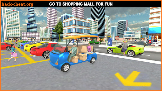 Shopping Mall Rush Taxi: City Driver Simulator screenshot