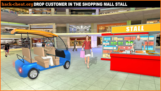 Shopping Mall Rush Taxi: City Driver Simulator screenshot