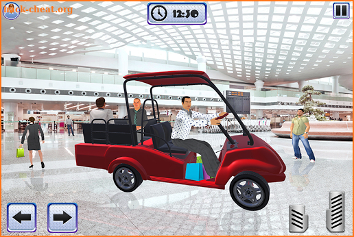 Shopping Mall Taxi Driver Cart Simulator screenshot