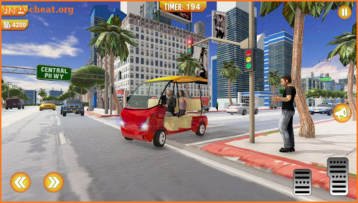 Shopping Mall Taxi Parking: Driver City Simulator screenshot