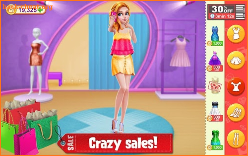 Shopping Mania - Black Friday Fashion Mall Game screenshot