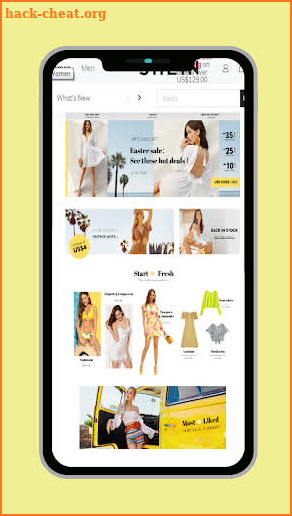 Shopping Shein & Sale Fashion shopping screenshot