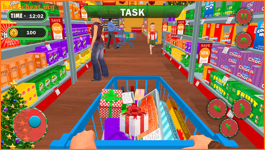 Shopping with Mom: Mother Shopping Christmas Games screenshot