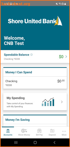 Shore United Bank Mobile screenshot