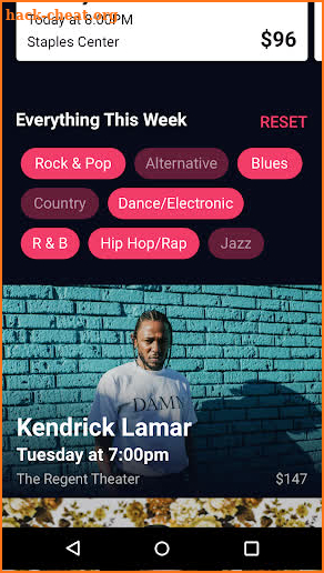 Shortlist – Tickets to Music, Concerts, & Shows screenshot
