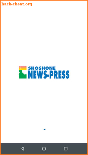 Shoshone News Press screenshot