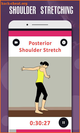 Shoulder, neck pain relief: Stretching Exercises screenshot