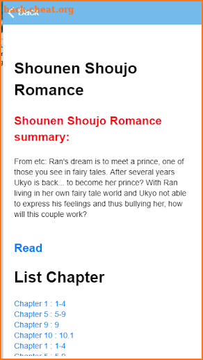 Shounen Shoujo Romance - Manga Offline screenshot