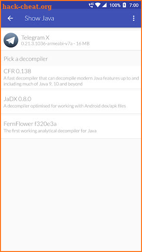 Show Java - A Java Decompiler screenshot