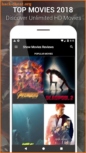 Show new movies & TV screenshot