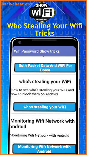 Show Wifi Password TricksFree WiFi Internet Tricks screenshot