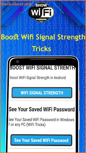 Show Wifi Password TricksFree WiFi Internet Tricks screenshot