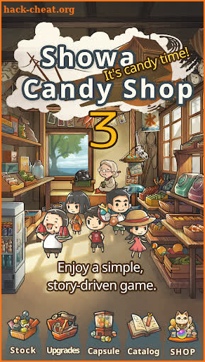 Showa Candy Shop 3: Grandma's Purring Postmaster screenshot