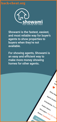 Showami Showing Agent Services screenshot