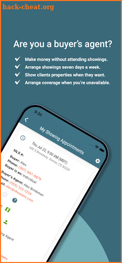 Showami Showing Agent Services screenshot