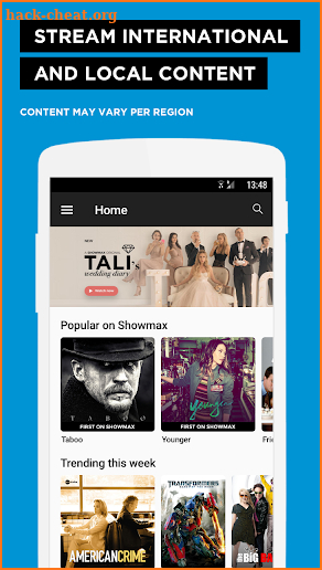 Showmax - Watch TV shows and movies screenshot