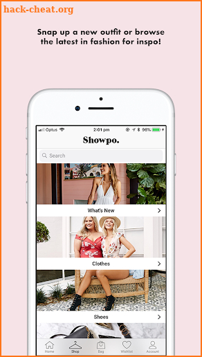Showpo: Women's fashion shopping screenshot