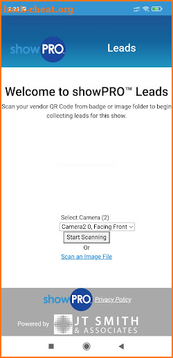 showPRO Leads screenshot