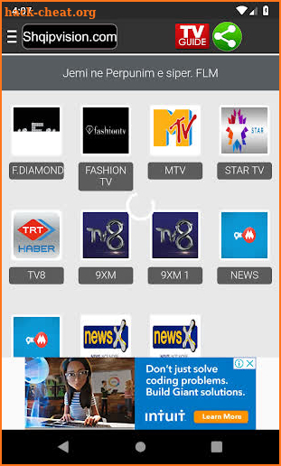 ShqipVision.com - Shiko Tv Shqip screenshot