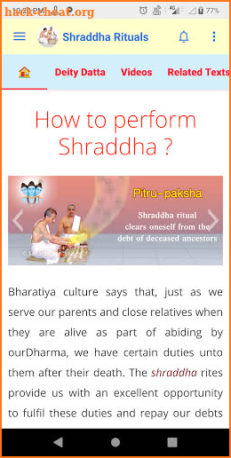 Shraddha Rituals (Pitru Paksha) | श्राद्धविधी screenshot