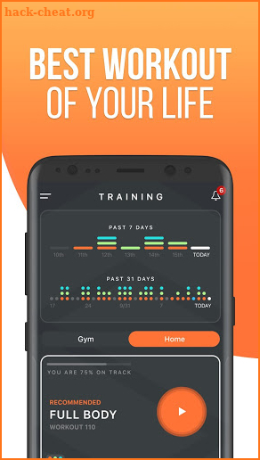 SHRED: Home & Gym Workout screenshot