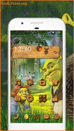 Shrek Far Far Away Launcher screenshot