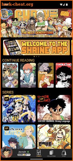 Shrine Comics screenshot