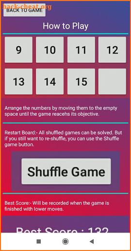 Shuffle 2D screenshot