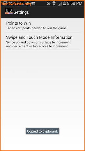 Shuffleboard Score Tracker screenshot