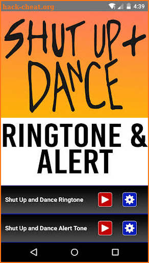 Shut Up and Dance Ringtone screenshot