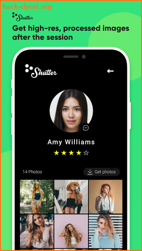 Shutter App - Virtual photoshoot screenshot