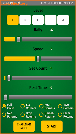 Shuttlefly Badminton Footwork screenshot