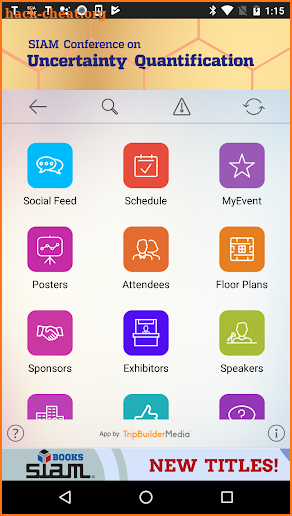 SIAM 2018 Conferences screenshot