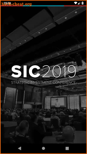 SIC Conference screenshot